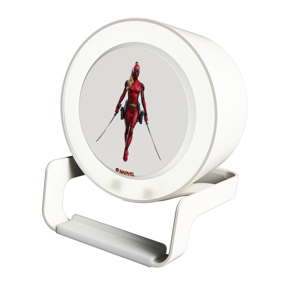 Marvel Ladypool Badge Night Light Charger and Bluetooth Speaker