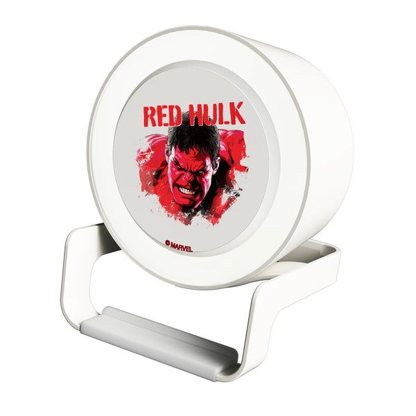 Marvel Avengers Red Hulk Badge Night Light Charger and Bluetooth Speaker