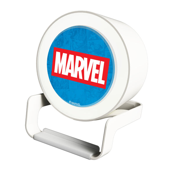 Marvel Comics Marvel Logo Night Light Charger and Bluetooth Speaker