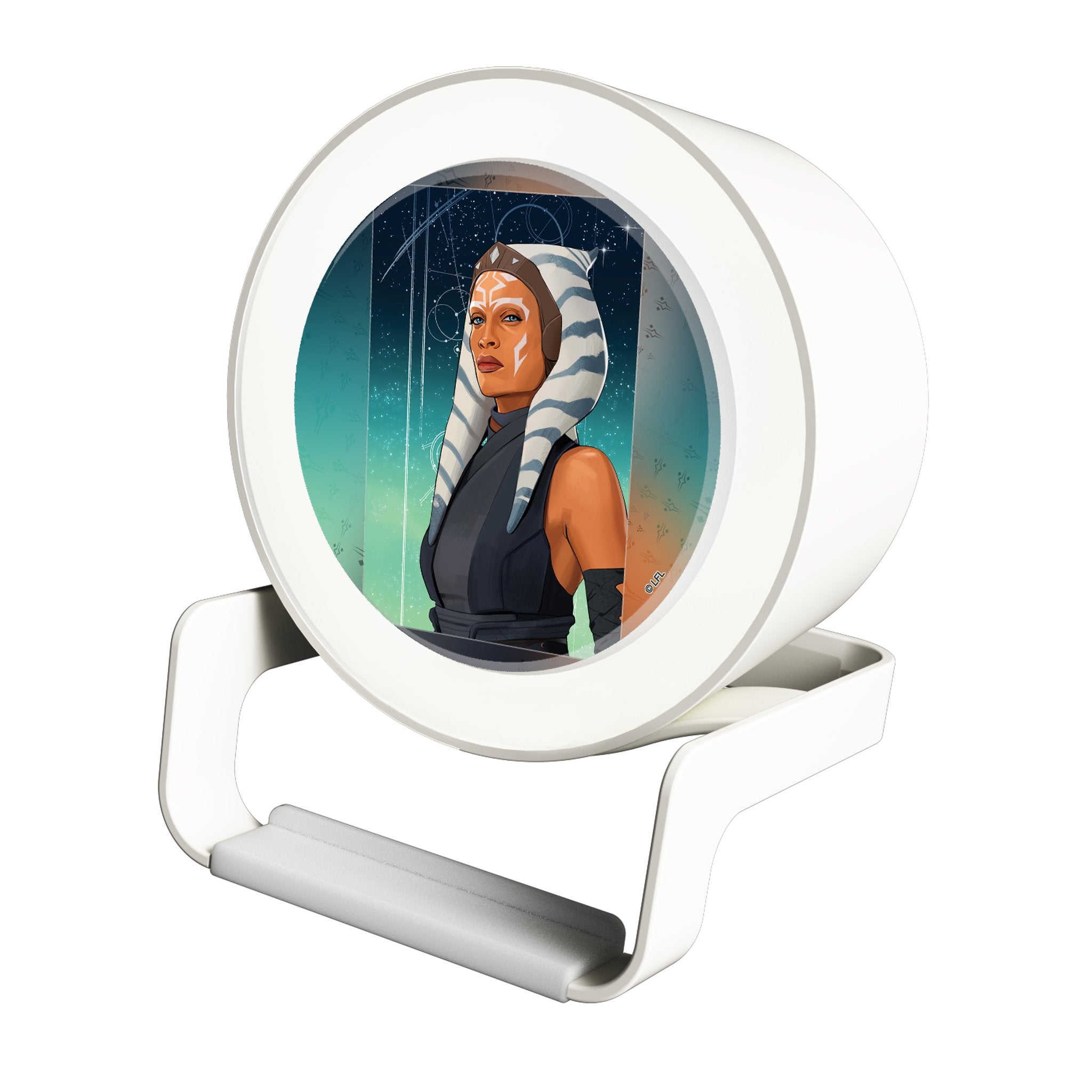Star Wars Ahsoka Portrait Night Light Charger and Bluetooth Speaker