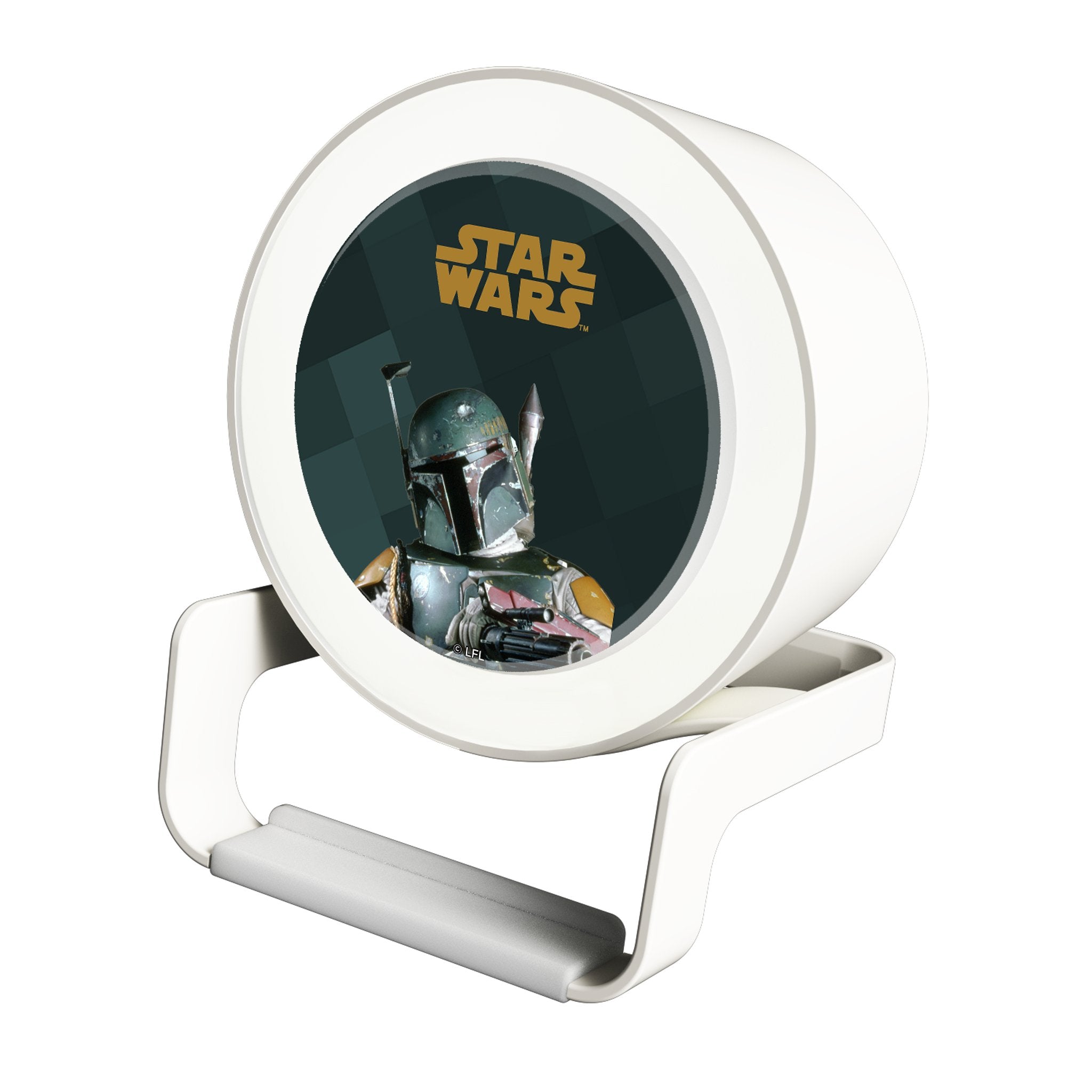Star Wars Boba Fett Color Block Night Light Charger and Bluetooth Speaker