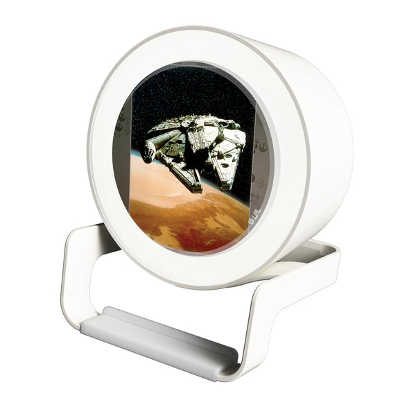 Star Wars Millennium Falcon Portrait Night Light Charger and Bluetooth Speaker