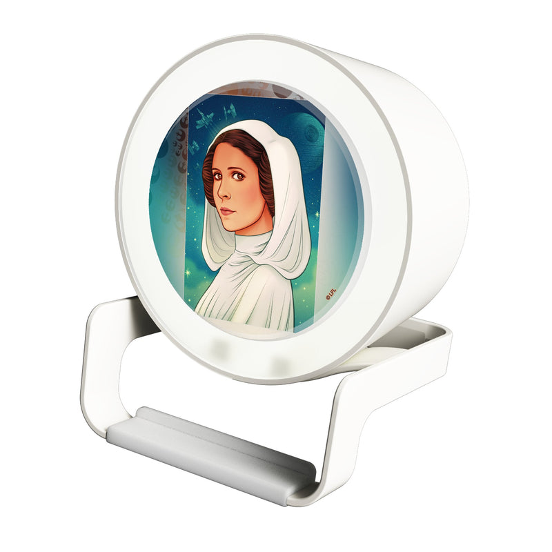 Star Wars Princess Leia Organa Portrait Night Light Charger and Bluetooth Speaker