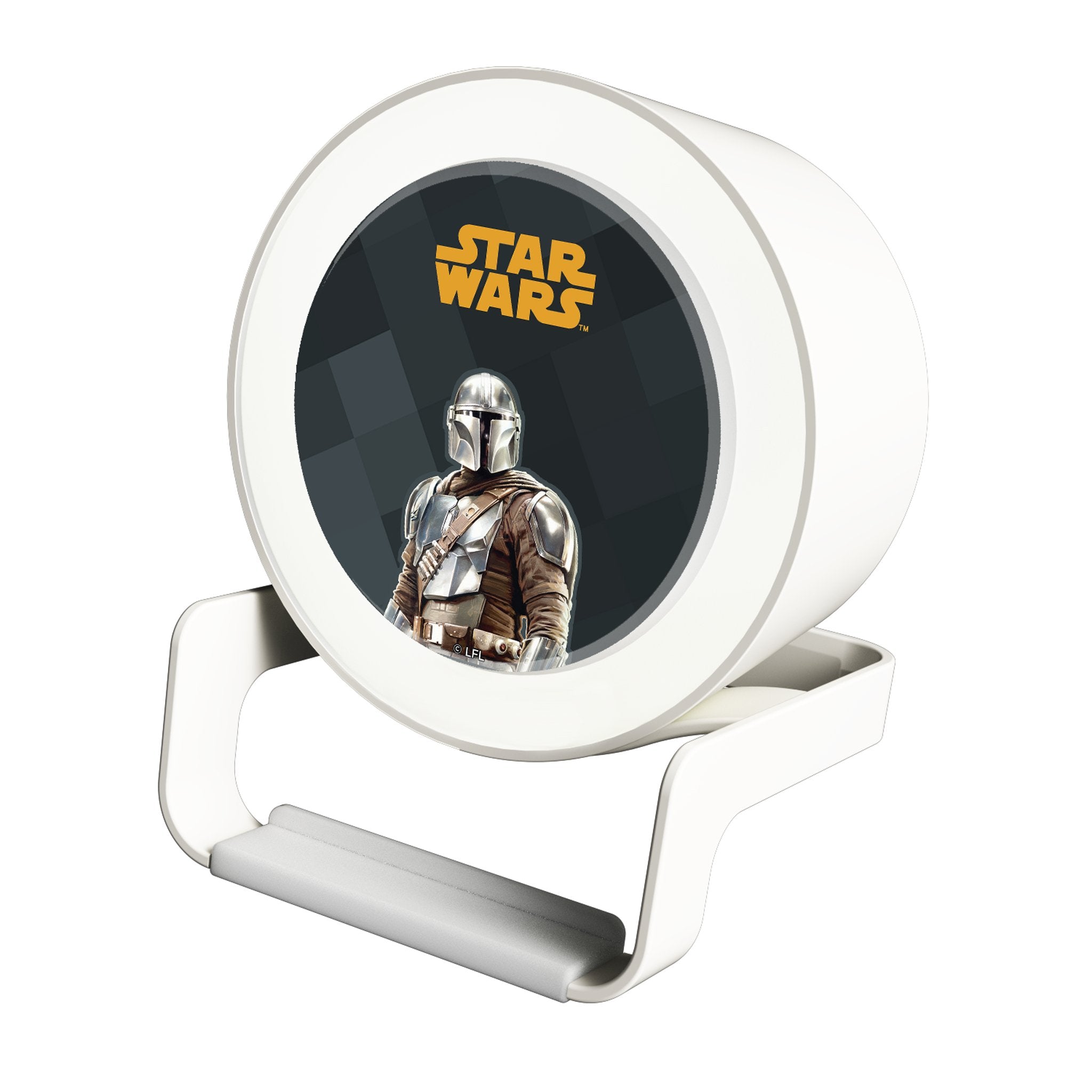 Star Wars: The Mandalorian Din Djarin Color Block Night Light Charger and Bluetooth Speaker