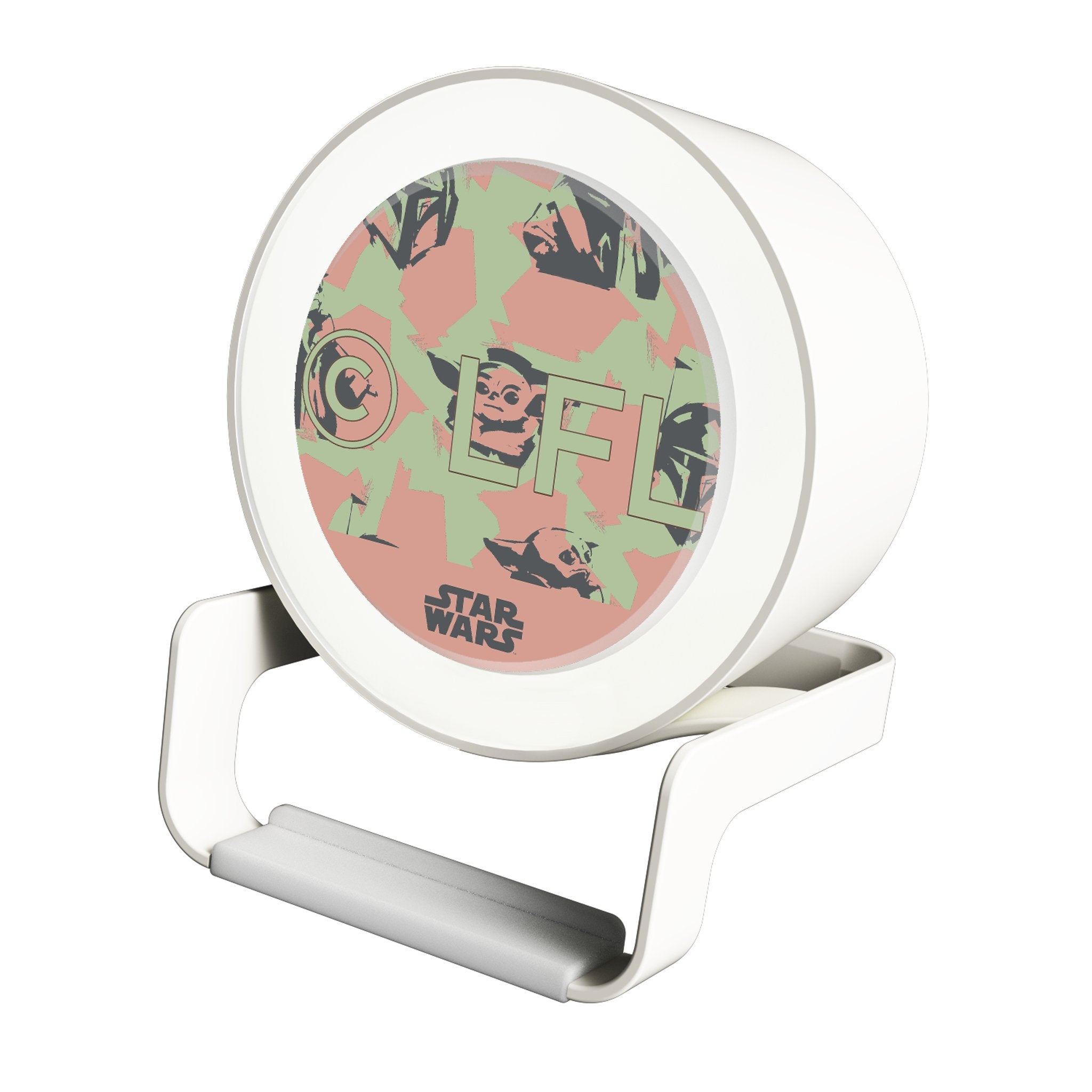 Star Wars: The Mandalorian Grogu Pattern Night Light Charger and Bluetooth Speaker