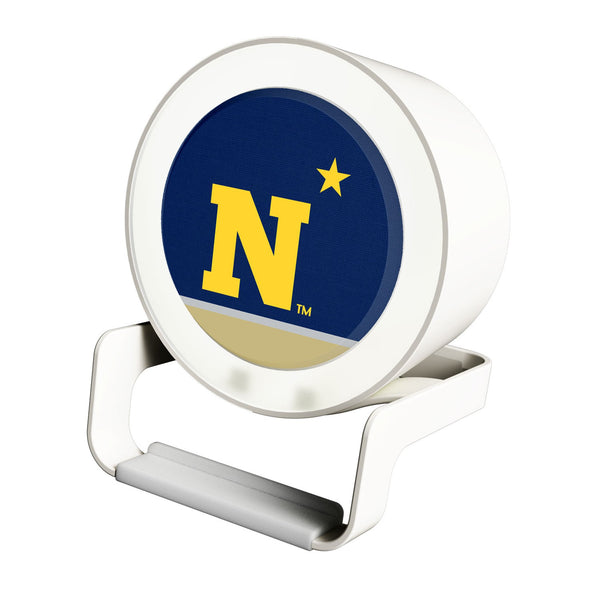 United State Naval Academy Midshipmen Endzone Solid Night Light Charger and Bluetooth Speaker