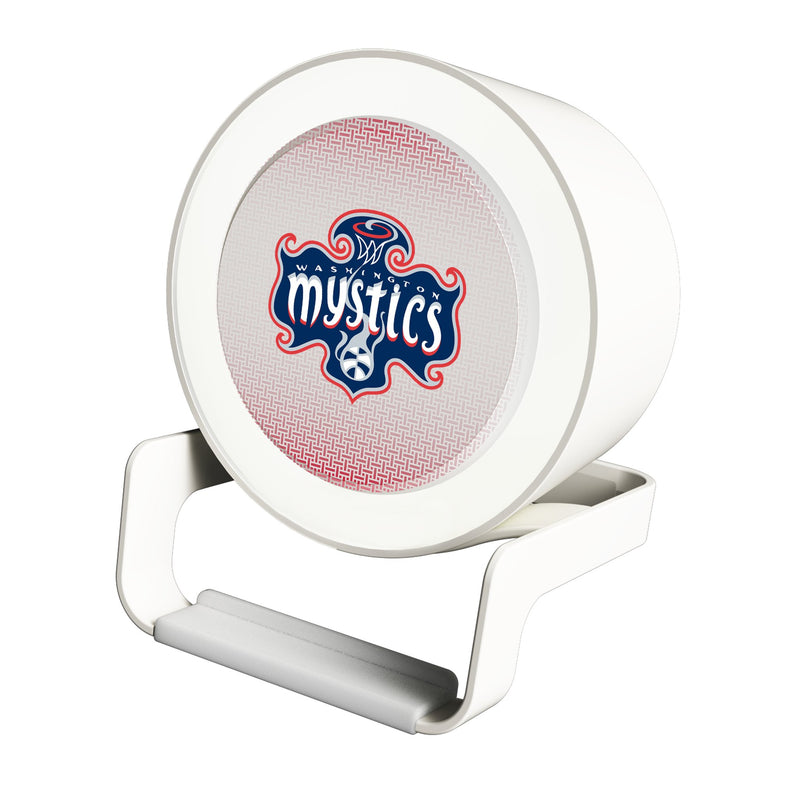 Washington Mystics Linen Night Light Charger and Bluetooth Speaker