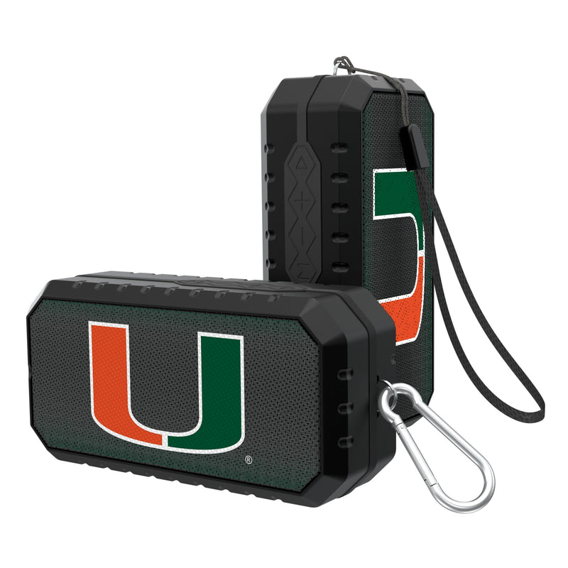 University of Miami Hurricanes Linen Bluetooth Speaker