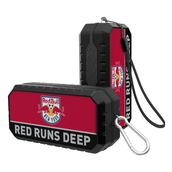 New York Red Bulls  Endzone Solid Bluetooth Speaker