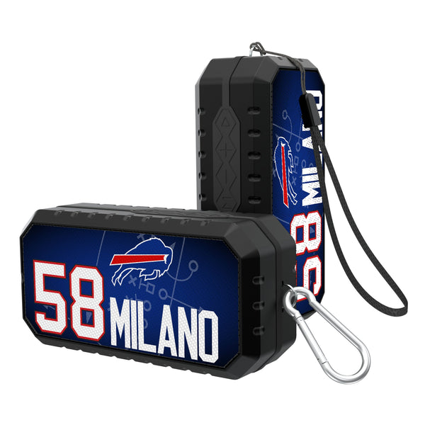 Matt Milano Buffalo Bills 58 Ready Bluetooth Speaker