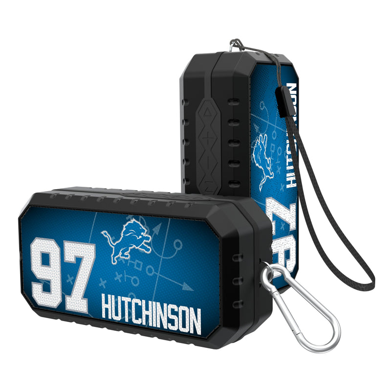 Aidan Hutchinson Detroit Lions 97 Ready Bluetooth Speaker
