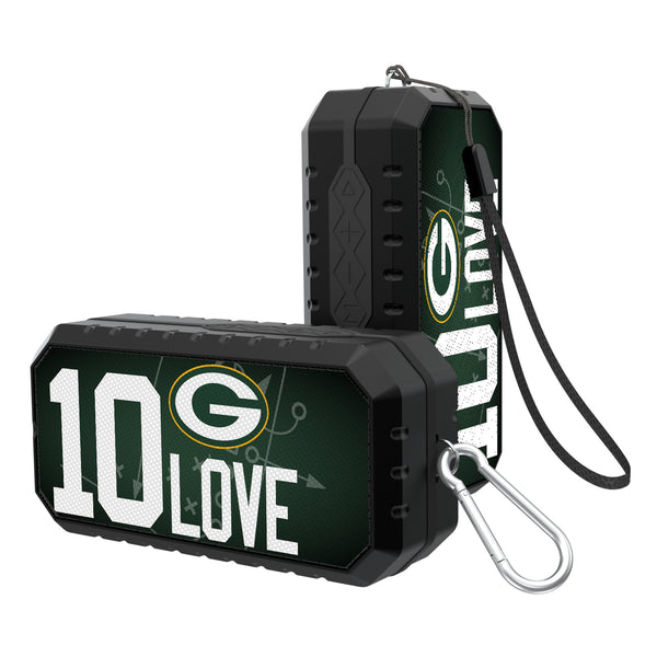 Jordan Love Green Bay Packers 10 Ready Bluetooth Speaker