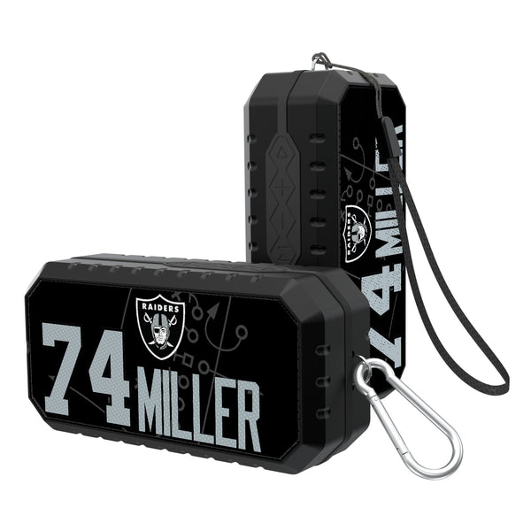 Kolton Miller Las Vegas Raiders 74 Ready Bluetooth Speaker