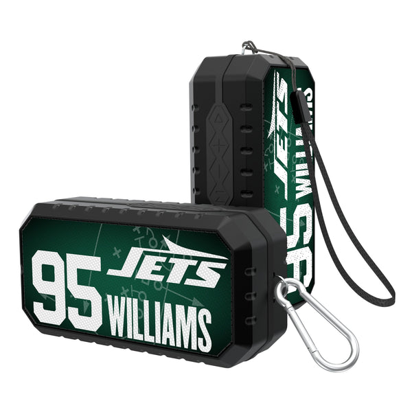 Quinnen Williams New York Jets 95 Ready Bluetooth Speaker