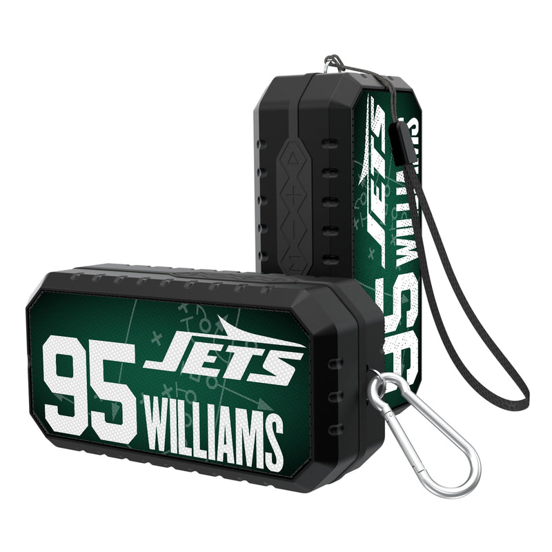 Quinnen Williams New York Jets 95 Ready Bluetooth Speaker