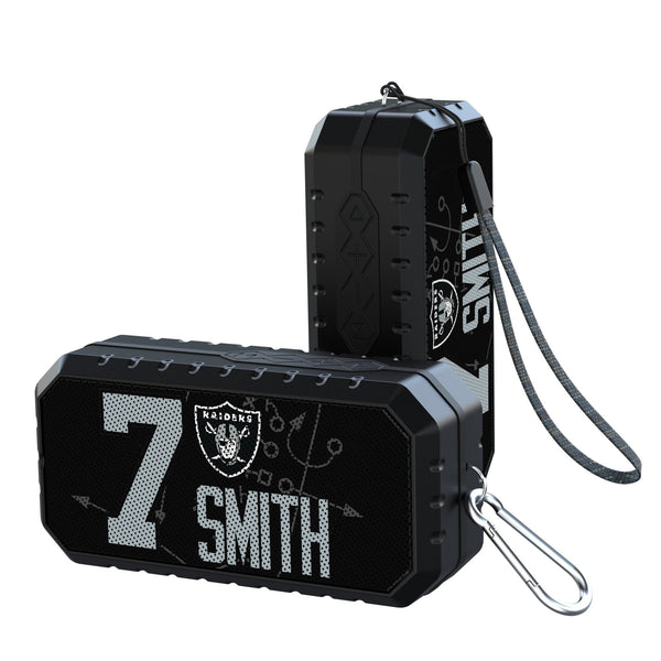 Geno Smith Las Vegas Raiders 7 Game Tactic Bluetooth Speaker