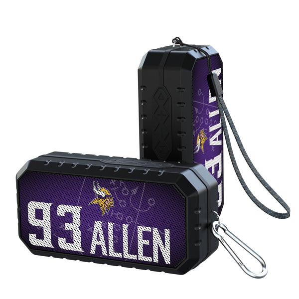 Jonathan Allen Minnesota Vikings 93 Game Tactic Bluetooth Speaker