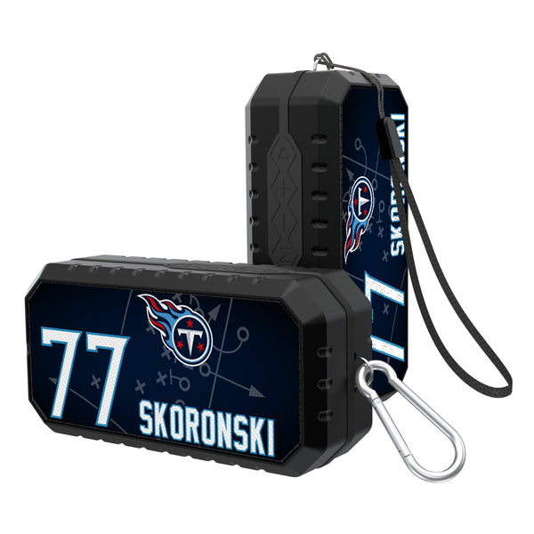 Peter Skoronski Tennessee Titans 77 Ready Bluetooth Speaker