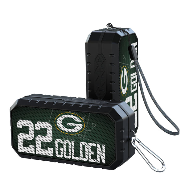 Matthew Golden Green Bay Packers 22 Game Tactic Bluetooth Speaker