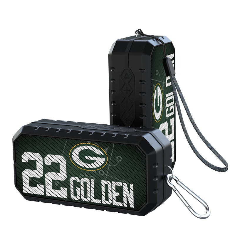 Matthew Golden Green Bay Packers 22 Game Tactic Bluetooth Speaker