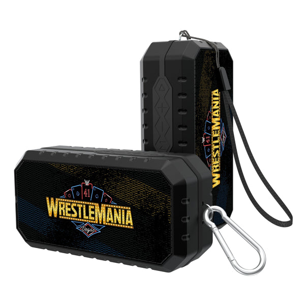 WrestleMania 41 Steel Bluetooth Speaker