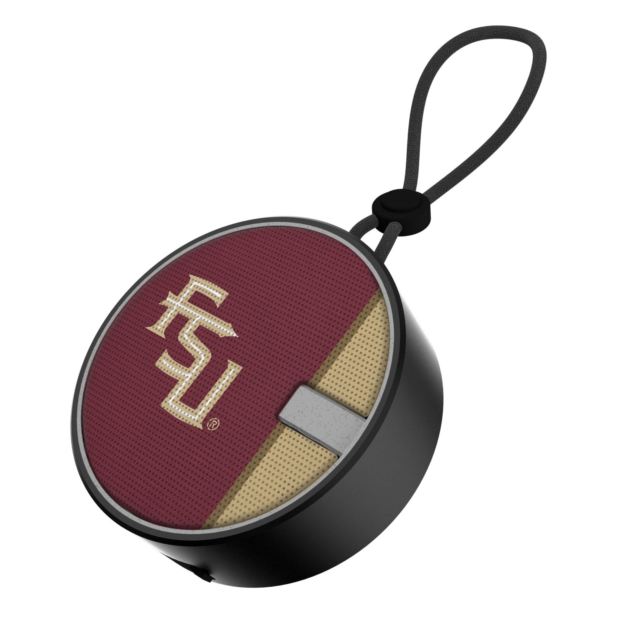 Florida State University Seminoles Athletic Wordmark Endzone Solid Waterproof Speaker