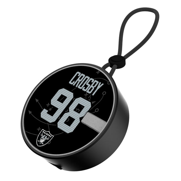 Maxx Crosby Las Vegas Raiders 98 Ready Waterproof Speaker