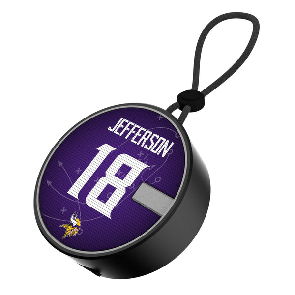 Justin Jefferson Minnesota Vikings 18 Ready Waterproof Speaker