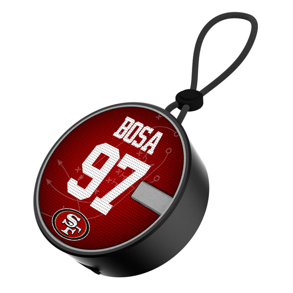 Nick Bosa San Francisco 49ers 97 Ready Waterproof Speaker