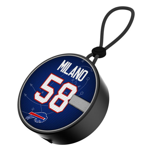 Matt Milano Buffalo Bills 58 Ready Waterproof Speaker