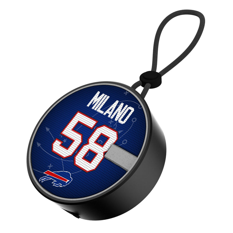 Matt Milano Buffalo Bills 58 Ready Waterproof Speaker
