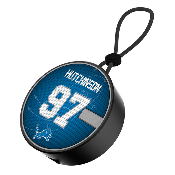 Aidan Hutchinson Detroit Lions 97 Ready Waterproof Speaker