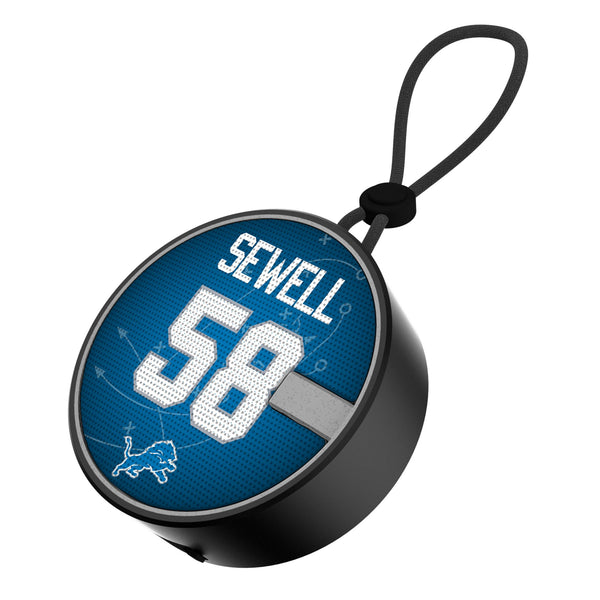 Penei Sewell Detroit Lions 58 Ready Waterproof Speaker