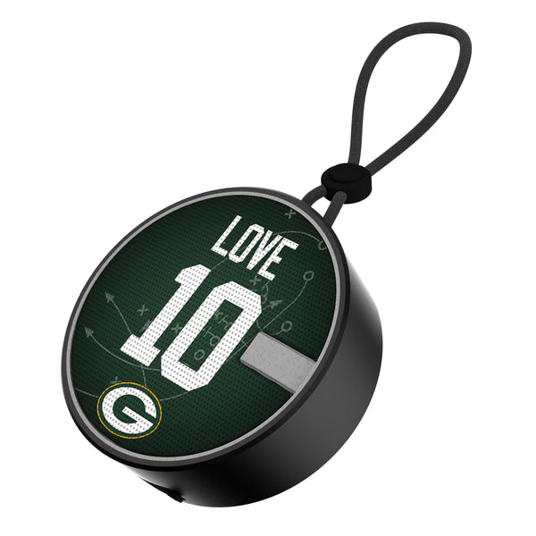 Jordan Love Green Bay Packers 10 Ready Waterproof Speaker