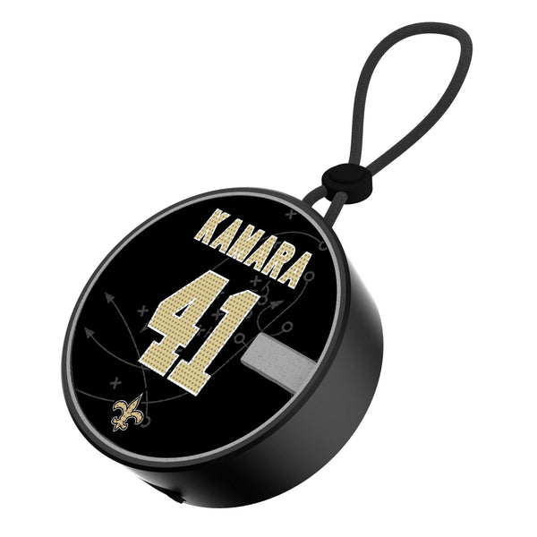 Alvin Kamara New Orleans Saints 41 Ready Waterproof Speaker