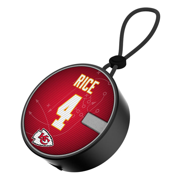 Rashee Rice Kansas City Chiefs 4 Ready Waterproof Speaker