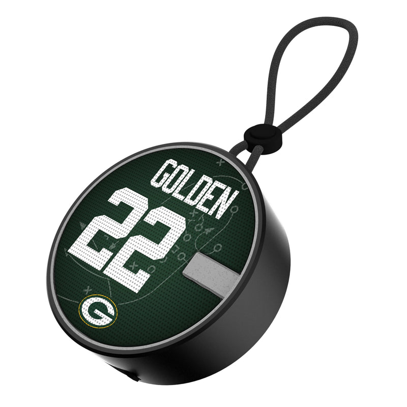 Matthew Golden Green Bay Packers 22 Game Tactic Waterproof Speaker