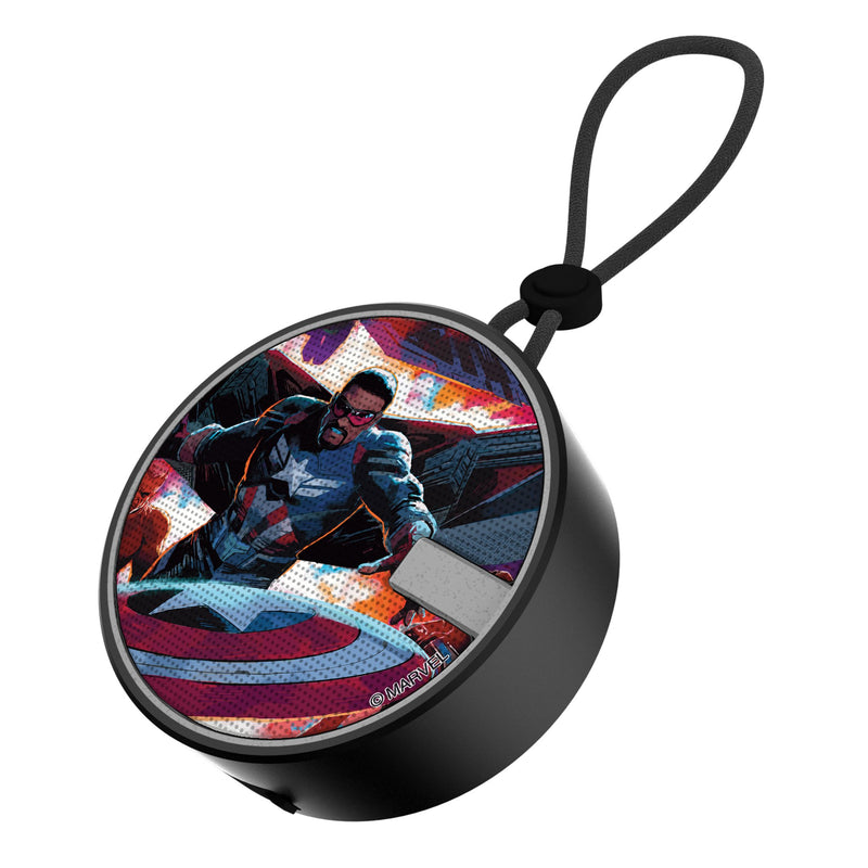 Marvel Avengers Sam Wilson Captain America Cover Art Waterproof Speaker