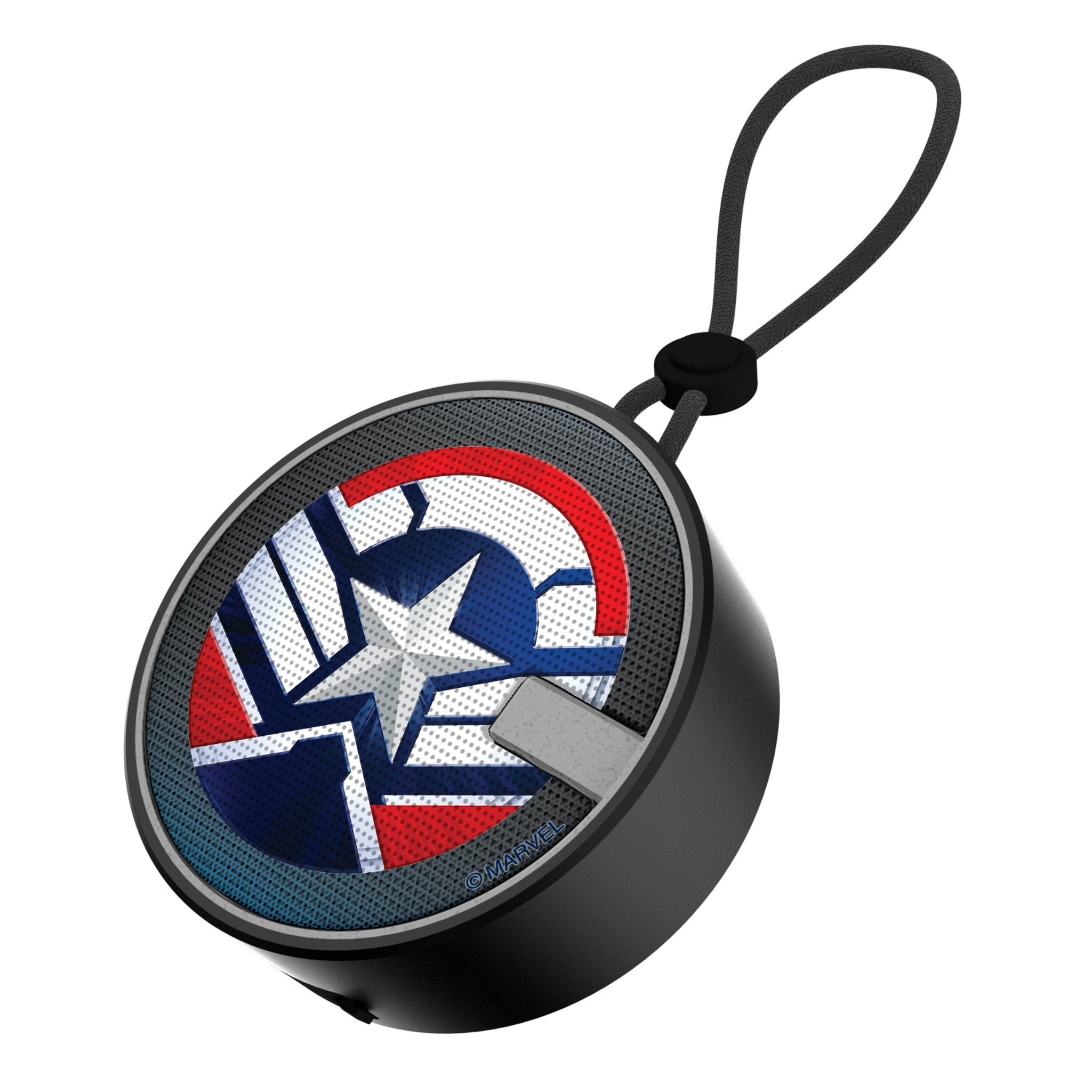 Marvel Avengers Sam Wilson Captain America Grid Waterproof Speaker