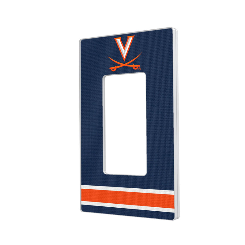 University of Virginia Cavaliers Stripe Hidden-Screw Light Switch Plate