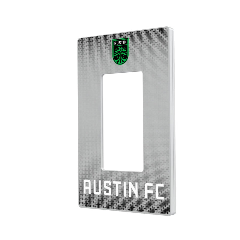 Austin FC  Linen Hidden-Screw Light Switch Plate