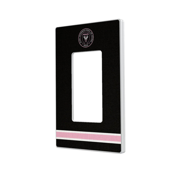 Inter Miami CF Stripe Hidden-Screw Light Switch Plate
