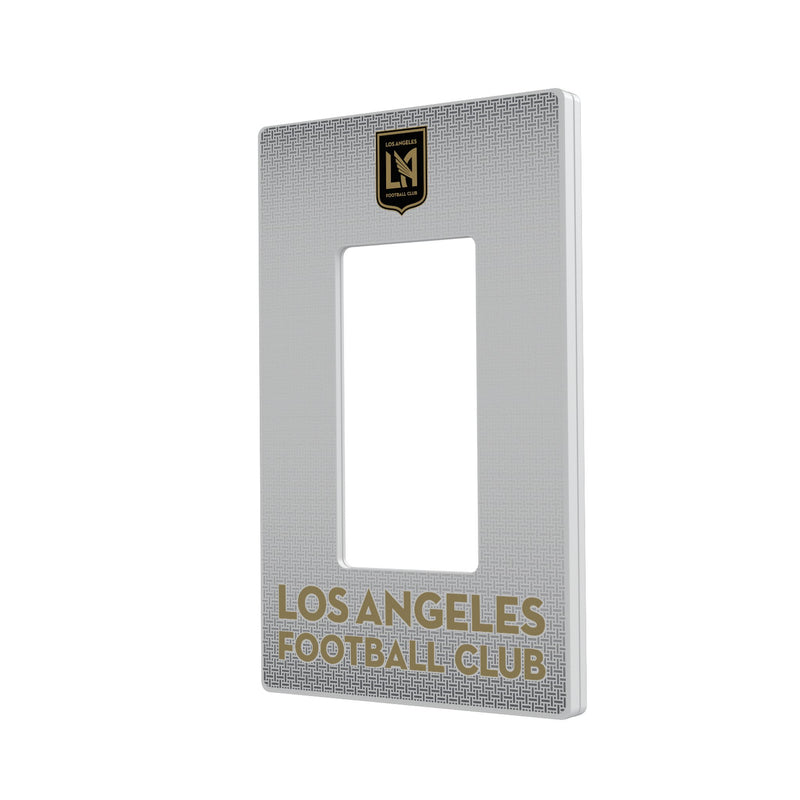 Los Angeles Football Club   Linen Hidden-Screw Light Switch Plate