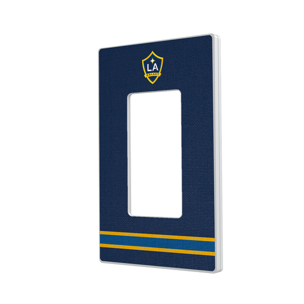 LA Galaxy Stripe Hidden-Screw Light Switch Plate