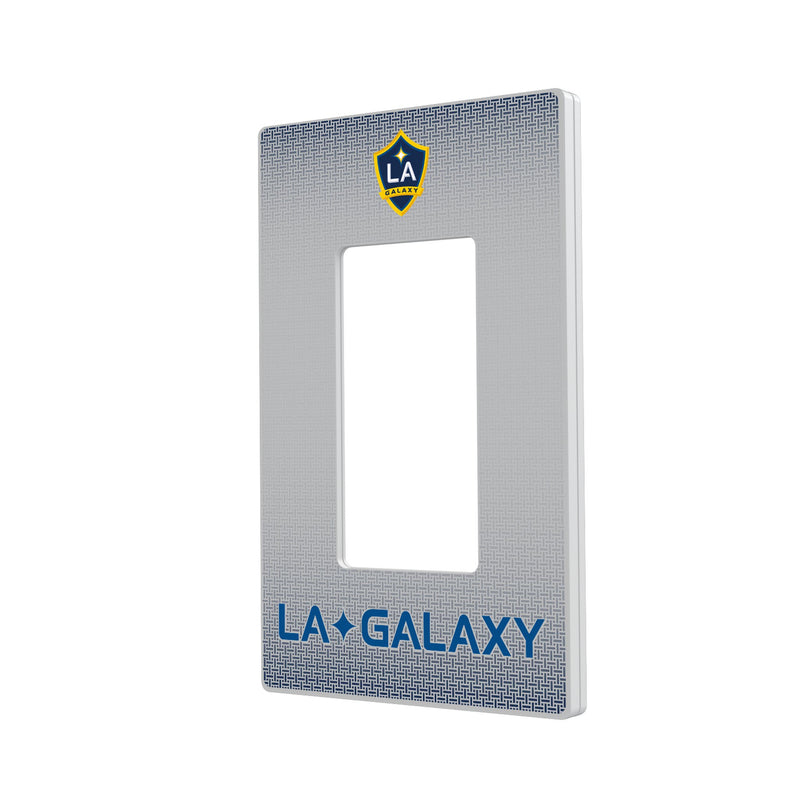 LA Galaxy  Linen Hidden-Screw Light Switch Plate