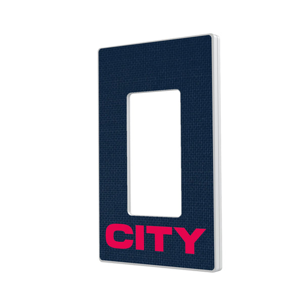 St. Louis CITY SC Solid Hidden-Screw Light Switch Plate