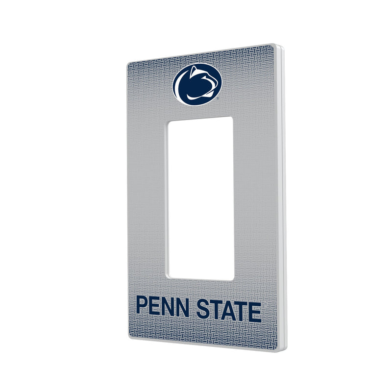 Penn State Nittany Lions Linen Hidden-Screw Light Switch Plate