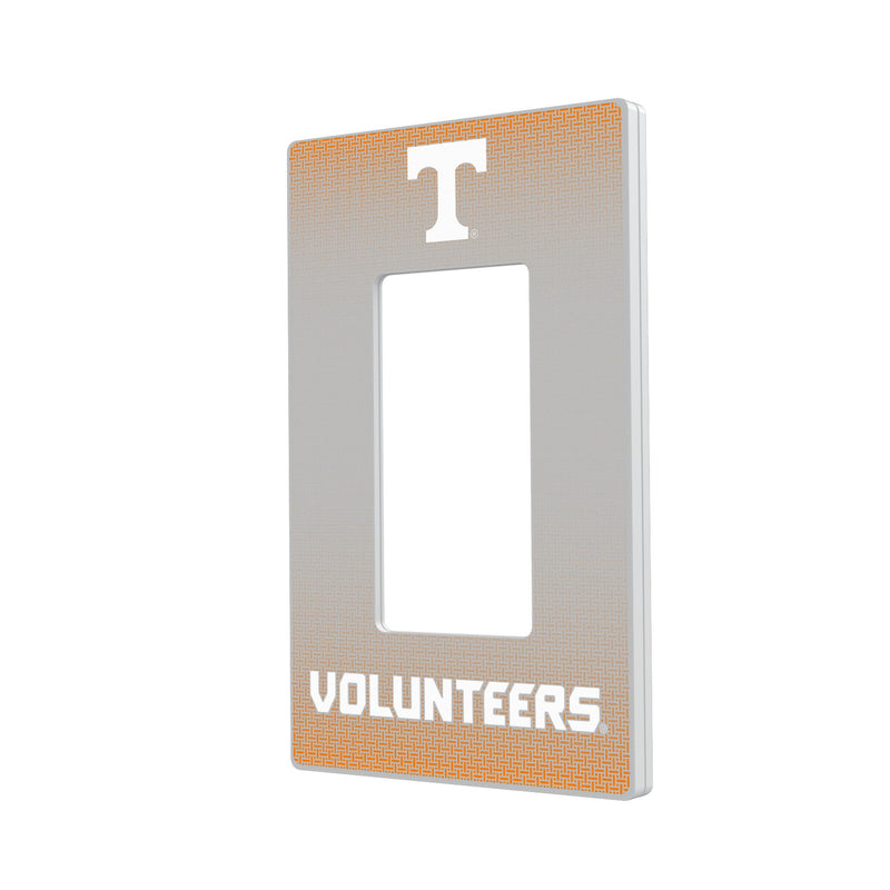 University of Tennessee Volunteers Linen Hidden-Screw Light Switch Plate