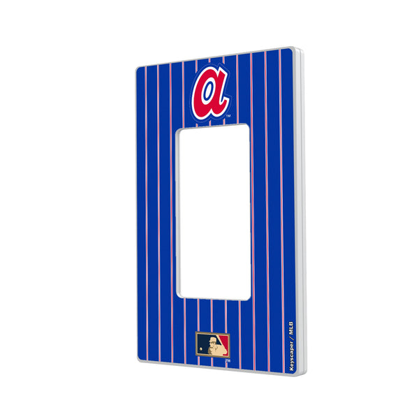 Atlanta Braves 1972-1980 - Cooperstown Collection Pinstripe Hidden-Screw Light Switch Plate