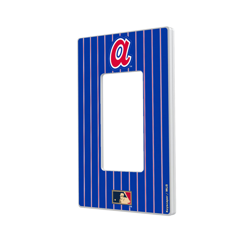 Atlanta Braves 1972-1980 - Cooperstown Collection Pinstripe Hidden-Screw Light Switch Plate